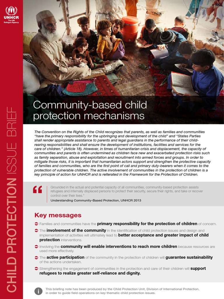 Community-Based Child Protection Mechanisms | PDF | Child Protection ...