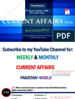 2nd Week Oct Current Affairs - Prep4exams