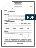 Application Form PDF