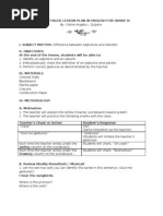 Lesson Plan - Adjectives (DETAILED) | PDF | Adjective | Lesson Plan