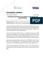 KenyataanAkhbar-VisaSigCCAffinPay (AFFIN BANK)