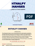 enthalpy changes