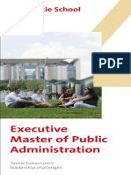 Executive Master of Public Administration: Tackle Tomorrow's Leadership Challenges