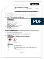 Safety Data Sheet: According To Regulation (EC) No. 1907/2006 (REACH)