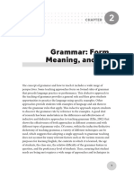 Teaching Grammar Form Meaning and Use