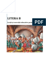 Litera B: Lecții Și Exerciții Educative Pentru Copii