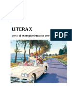 Litera X: Lecții Și Exerciții Educative Pentru Copii