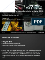 AutoCAD Mechanical 2011 API