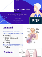 Bronkopneumonia: Dr. Ilma Fiddiyanti, SP - Rad., M.Kes