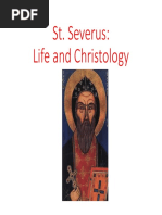 ST Severus Christology and Life.