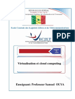 Virtualisation Et Cloud Computing PDF