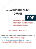 Antihypertensive Drugs: DR Chaitali Pattanayak Professor, Pharmacology Kims, Bhubaneswar