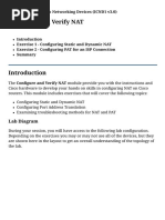 Configure and Verify NAT: Interconnecting Cisco Networking Devices (ICND1 v3.0)