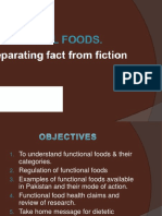 Functional Foods.: Separating Fact From Fiction