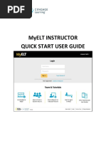 MyELT Instructor Quick Start Guide - Compressed