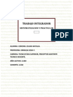 TRABAJO INTEGRADOR Sistematizacion