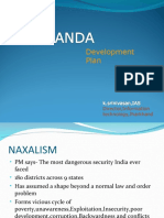 Development Plan for Naxal-Affected Saranda Region