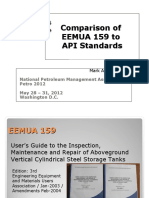 Comparison of EEMUA 159 To API Standards