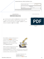 Concepto de Democracia - Definición, Significado y Qué Es