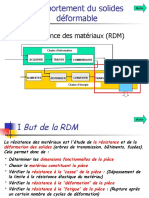 Résistance Des Matériaux (RDM) : Suite