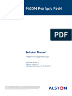 Micom P40 Agile P14N: Technical Manual