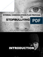 Stopbullying - Gov: Internal Communications Plan Proposal