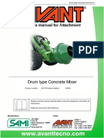 Operatorsmanual Concrete Mixer A2950 2013 1 PDF