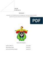 ANALISIS ATAU PERBANDINGAN PERBEDAAN JENIS ENTITAS ISLAM &ENTITAS KONVENSIONAL Kelompok 1