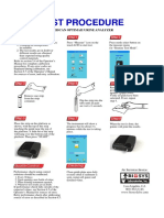 OPTIMA Test Procedure PDF
