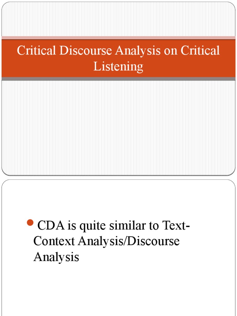 Text-Context Analysis CDA-Topic 1 | PDF | Philosophical Movements ...