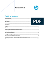 HP Support Assistant 9.0: Technical White Paper