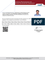 Internet of Things (12 Weeks) On The SWAYAM Platform (Swayam - Gov.in)