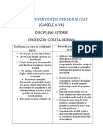 Pla N de Interventie Personalizat