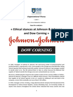 Case Study 6 - J&J and Dow Corning