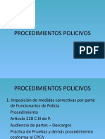 PROCEDIMIENTOS POLICIVOS