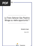 Le Trans Saharan Gas Pipeline