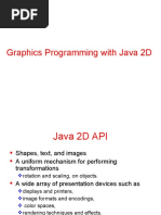 Graphics Programming With Java 2D