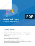 2019 Edtech Trends: 10 Thought-Leaders Weigh in