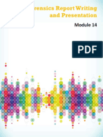 CHFIv9 Module 14 Forensics Report Writing and Presentation PDF