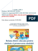 Curs 4 Educatie Pentru Sanatate PDF