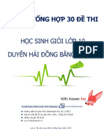 30 Đề Thi HSG Lớp 10 With Answer Key