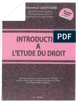 Introduction À L'etude Du Droit - Pr. Jalal Essaid PDF