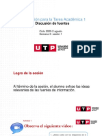 S03.s1-Preparación para La Tarea Académica 1 - Discusión de Fuentes PDF