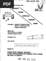 Aircraft Crash Survival Design Guide