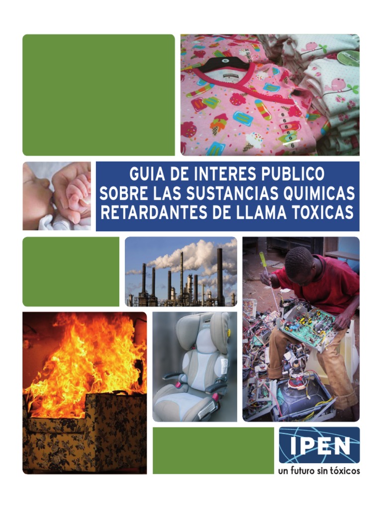 Guia Retardantes de Llama PDF Toxicidad Tabaco