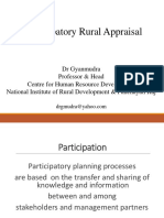 Participatory Rural Appraisal Tools and Techniques