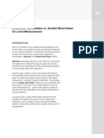 Ultrasonic Transmitters vs. Guided Wave Radar For Level Measurement (White Paper)