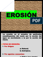 Erosión