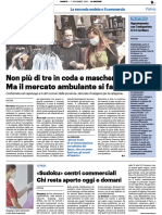 Non più di tre in coda e mascherine Ma il mercato ambulante si farà.pdf