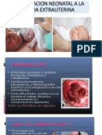 Adaptacion Neonatal A La Vida Extrauterina PDF